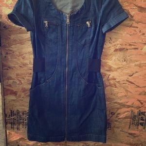 Armani Exchange denim dress